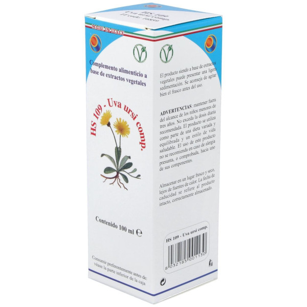Hs 109 Uva Ursi Comp. Gotas 100Ml. S/Al