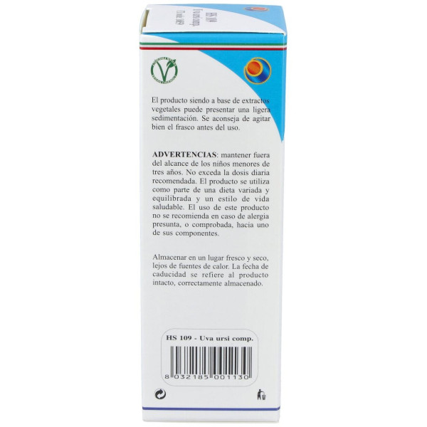 Hs 109 Uva Ursi Comp. Gotas 100Ml. S/Al
