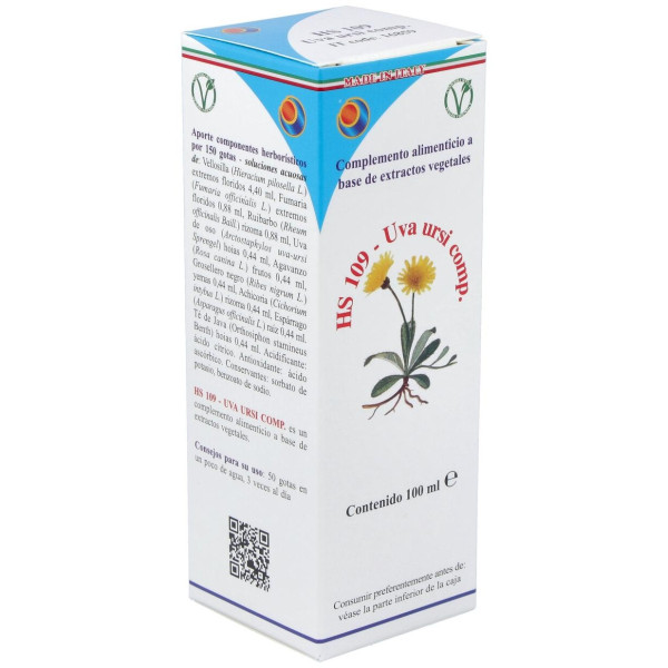 Hs 109 Uva Ursi Comp. Gotas 100Ml. S/Al