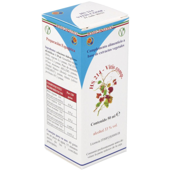 Hs 214 Vitis Comp. Gotas 50Ml.