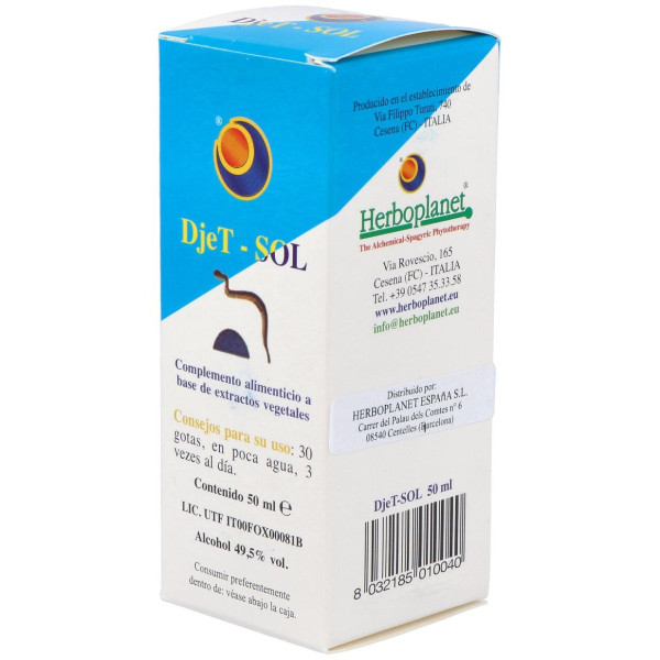 Herboplanet Djet-Sol Gotas 50Ml