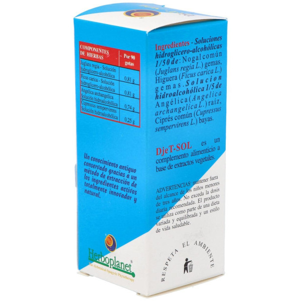 Herboplanet Djet-Sol Gotas 50Ml