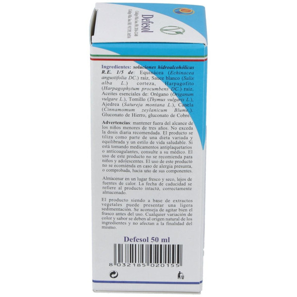 Defesol Gotas 50Ml.