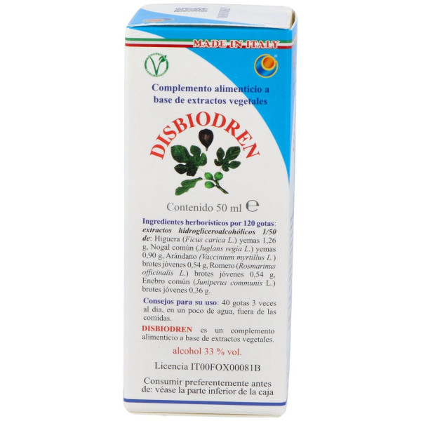 Disbiodren Gotas 50Ml.