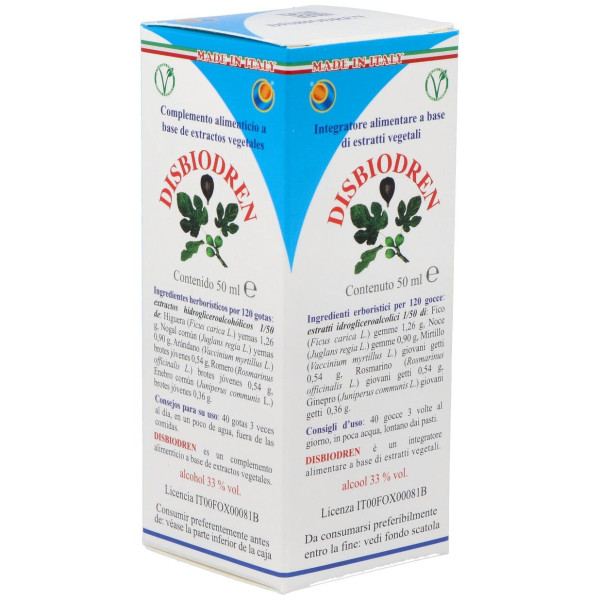 Disbiodren Gotas 50Ml.