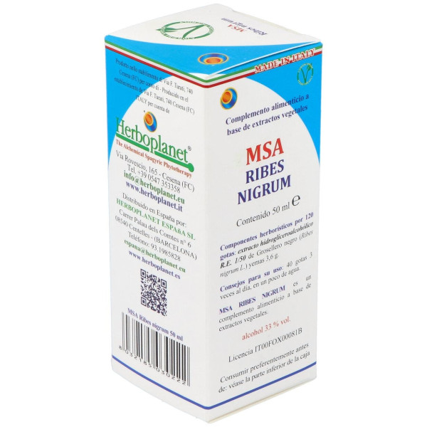 Msa Ribes Nigrum Yemas Grosellero Negro 50Ml.