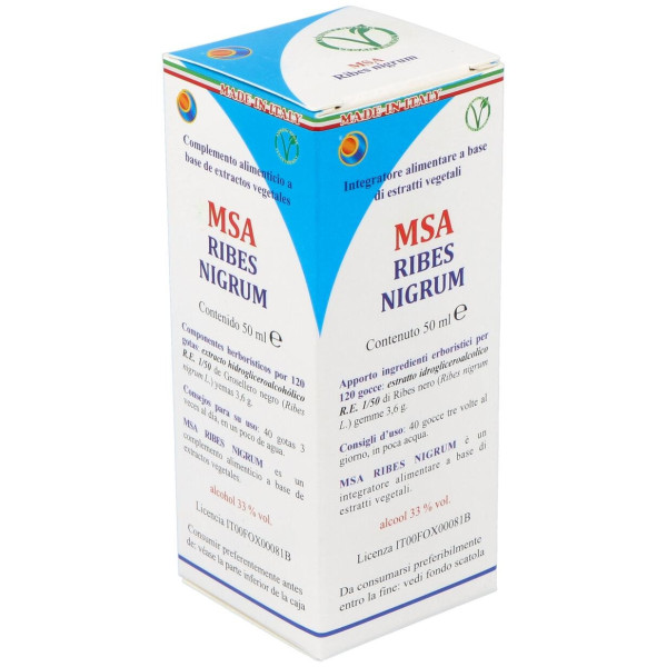 Msa Ribes Nigrum Yemas Grosellero Negro 50Ml.