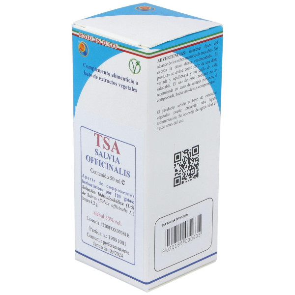 Herboplanet Tsa Salvia Officinalis Folhas 50Ml