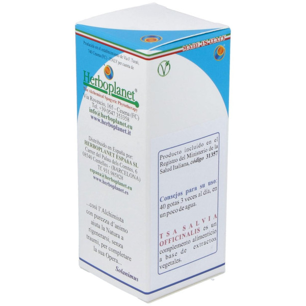 Herboplanet Tsa Salvia Officinalis Folhas 50Ml