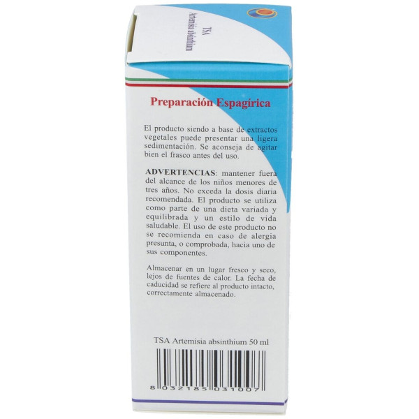 Tsa Artemisa Absinthium Sumidades Floridas 50Ml.