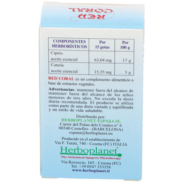 Red Coral Gotas 10Ml.