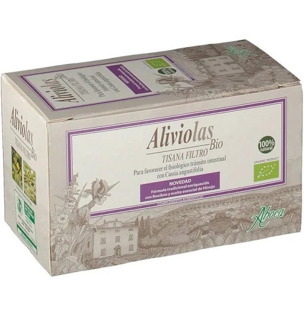 Aliviolas Bio Tisana, 20 Bolsitas. - Aboca