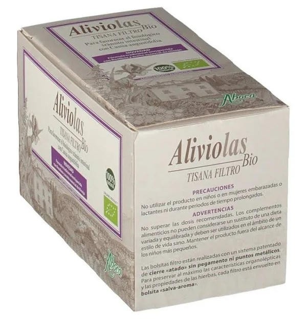 Aliviolas Bio Tisana, 20 Bolsitas. - Aboca