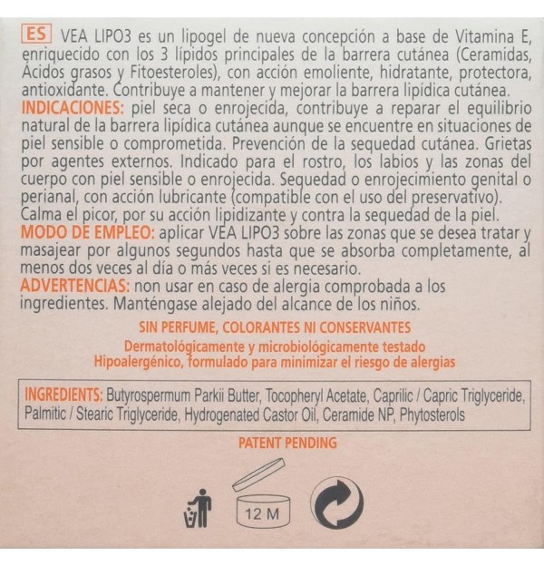 Vea Lipo3 (1 Envase 50 Ml)