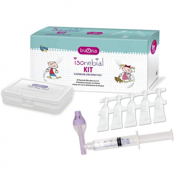 Nebianax Iso Kit (20 Viales X 5 Ml + Spray-Sol)