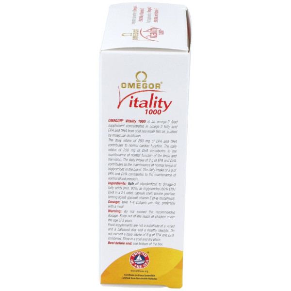 Omegor Vitality 1000 60Perlas
