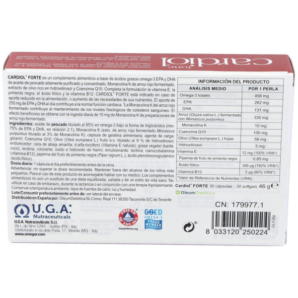 Cardiol Forte 30Perlas 2