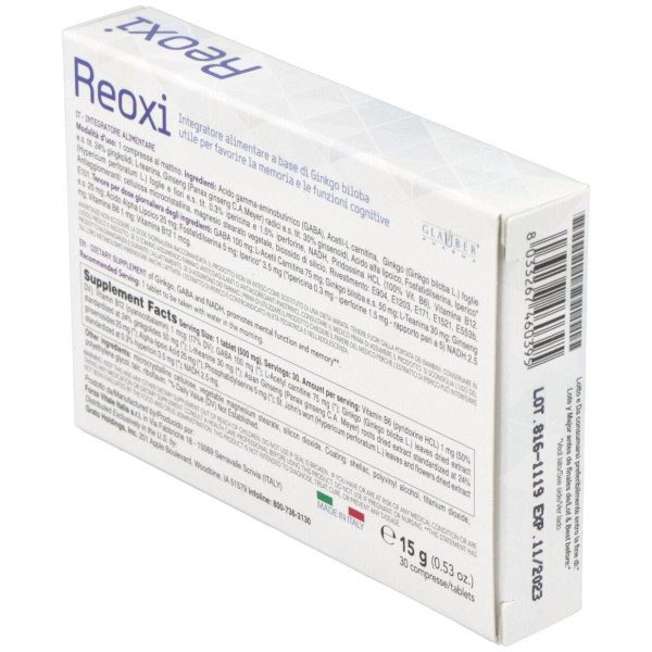 Reoxi Cognitivo 30Comp