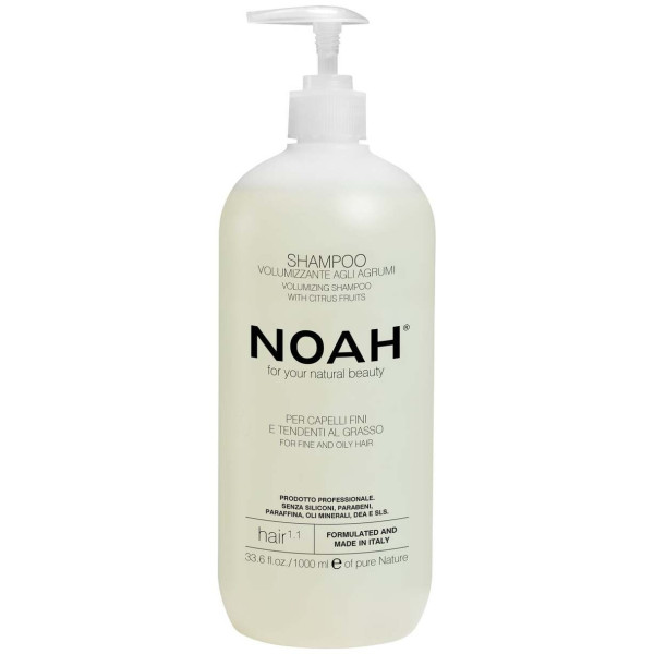 Noah Champú Voluminizador Con Cítricos Hair 1.1 1000Ml