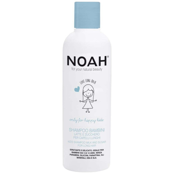 Noah Champú Infantil Leche Y Azúcar Cabello Largo 250Ml