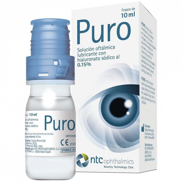 Puro Solucion Oftalmica 0,15% 10 Ml
