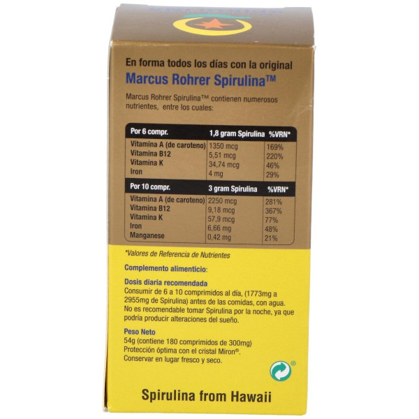 Spirulina 180Comp. Marcus Rohrer