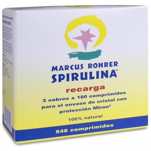Marcus Rohrer Viosol Espirulina Recarga, 540 Comprimidos 2