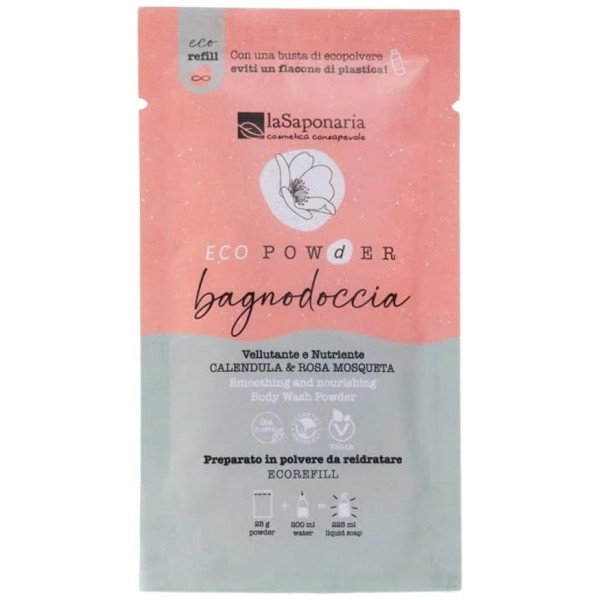 La Saponaria Gel De Ducha Calendula-Rosa Mosqueta Polvo 25G