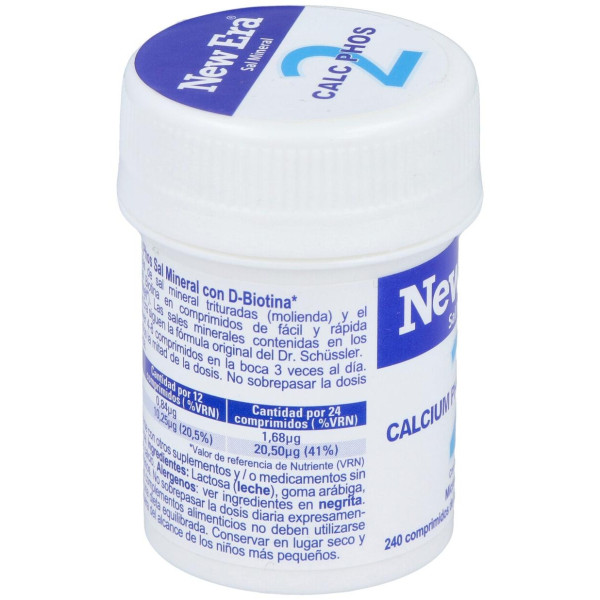 Sal Schussler Nº2 Calcium Phosphoricum 240Comp. 2