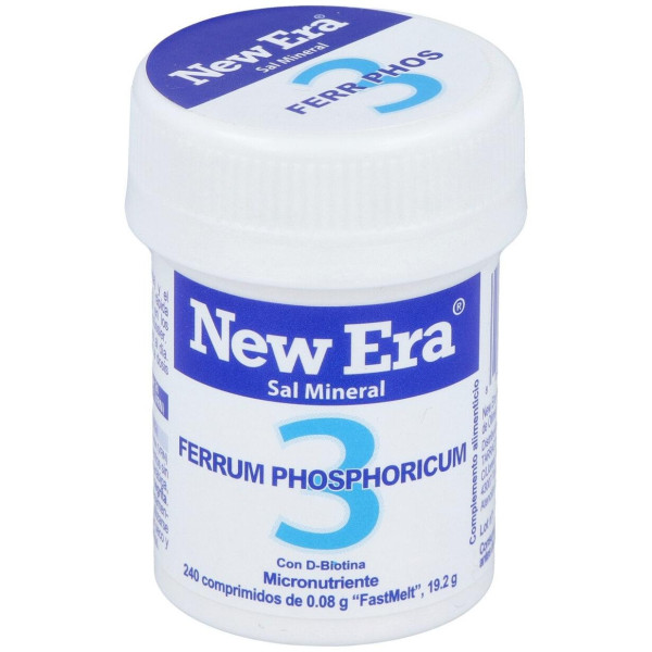 New Era Schüssler Nr.3 Ferrum Phosphoricum 240Comp