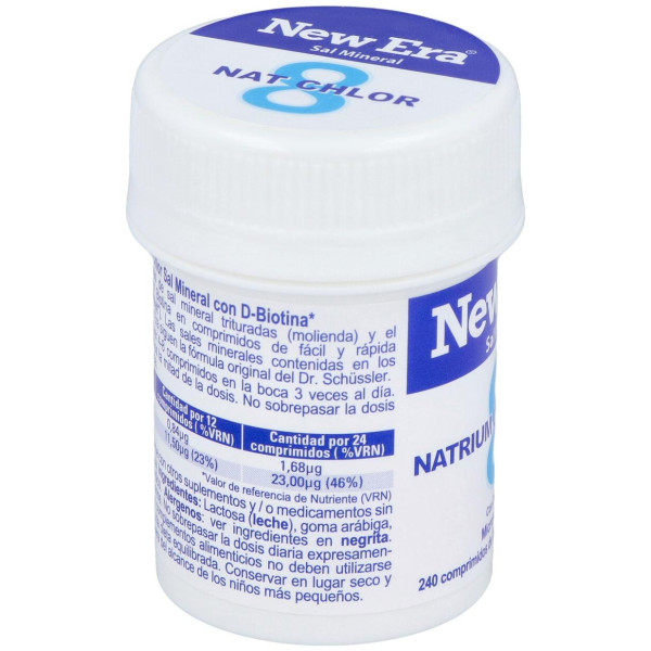 New Era Schüssler Nr.8 Natrium Chloratum 240Comp