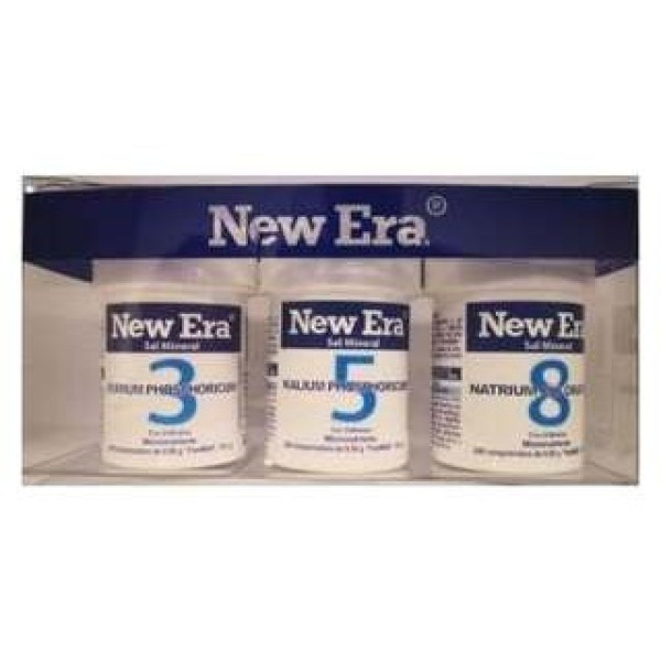 Schüssler Pack Vitalidad Sales Nro3 + Nro5 + Nro8