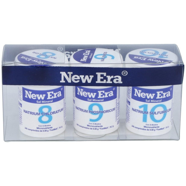 Schussler Trio Metabolismo Sales 8+9+10