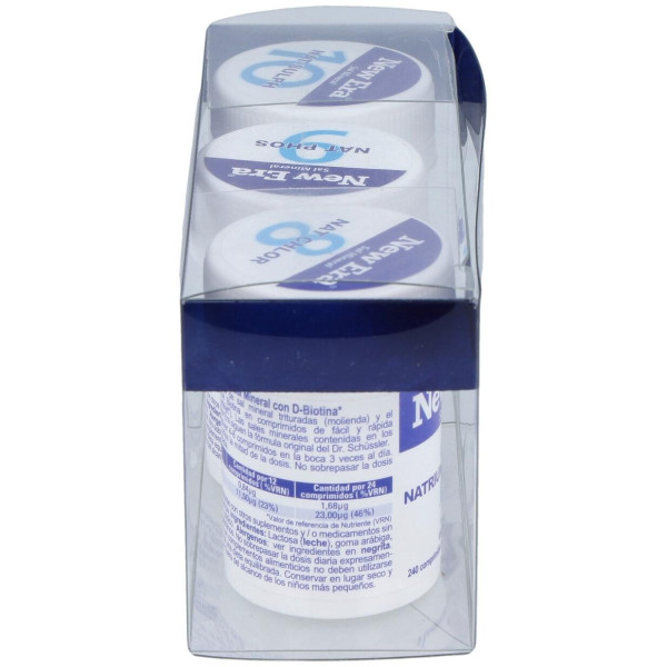 Schussler Trio Metabolismo Sales 8+9+10