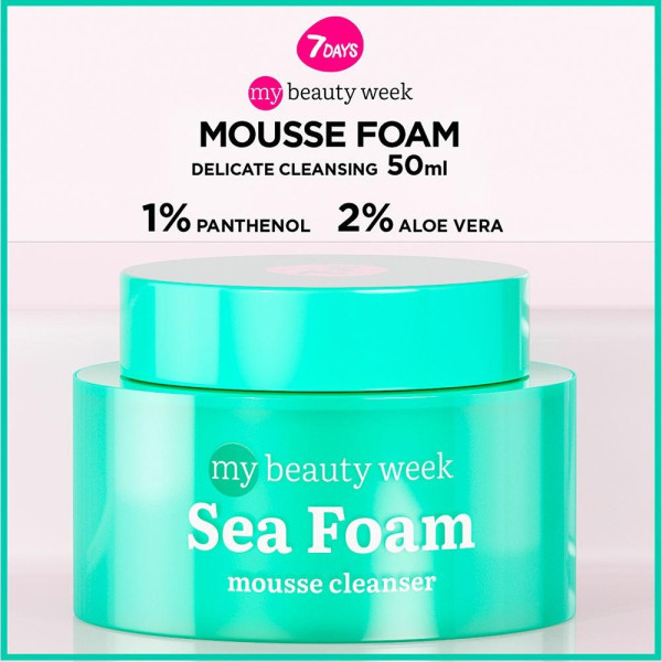 7Days My Beauty Week Sea Foam Cleansing Foam 50Ml