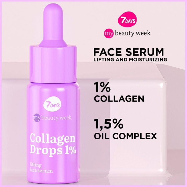 7Days My Beauty Week Collagen Drops Serum Facial Lifting 20Ml