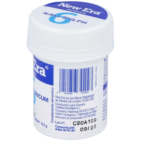 Sal Schussler Nº6 Kalium Sulfuricum 240Comp. 2