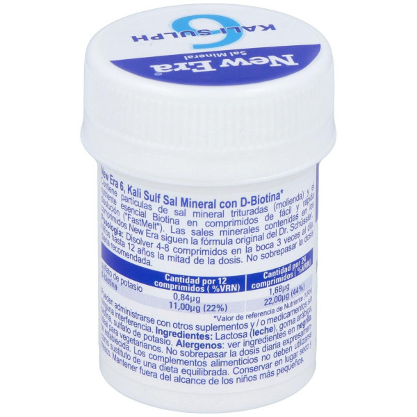 Sal Schussler Nº6 Kalium Sulfuricum 240Comp. 2