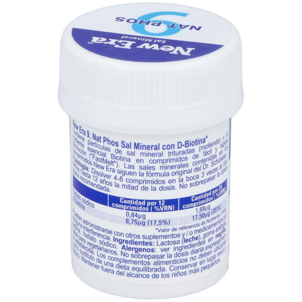 Sal Schussler Nº9 Natrium Phosphoricum 240Comp.