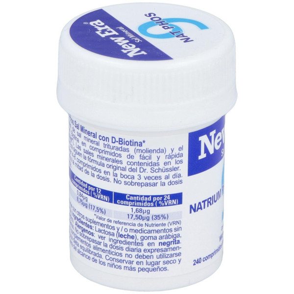 Sal Schussler Nº9 Natrium Phosphoricum 240Comp.