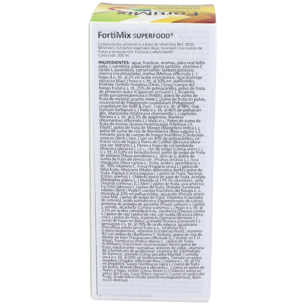 Fortimix Superfood Frutas 300Ml. 2