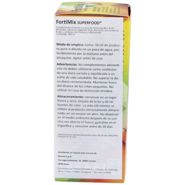 Fortimix Superfood Frutas 300Ml. 2