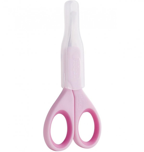 Chicco Tijeras Seguridad Uñas (Recien Nacido Rosa)