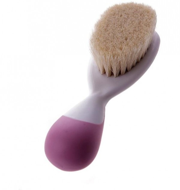 Cepillo Y Peine Infantil - Chicco Pelo Natural (Rosa)