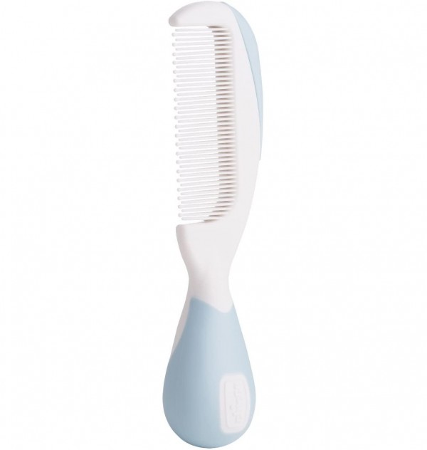 Cepillo Y Peine Infantil - Chicco Pelo Natural (Azul)