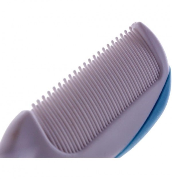 Cepillo Y Peine Infantil - Chicco Pelo Natural (Azul)