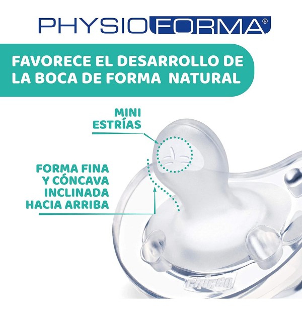 Chupete Silicona - Chicco Physio Soft (0-6M)