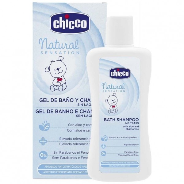 Natural Sensation Gel De Baño Y Champú Chicco 200Ml