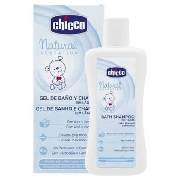 Natural Sensation Gel De Baño Y Champú Chicco 200Ml