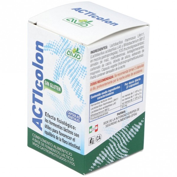 Acticolon 400 Mg 30 Capsulas Avd